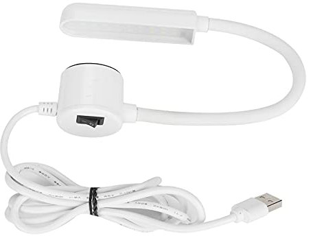 Luce per macchina da cucire, luce LED flessibile a collo di cigno, alimentata tramite USB, luce da banco con base di montaggio magnetica per trapano a colonna (30 LED)