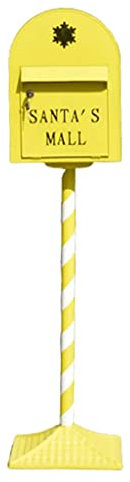 Boîte aux Lettres Murale Boîte aux lettres murale Boîte aux lettres montée au sol Boîte aux lettres en forme de petite maison Boîte de dépôt verrouillable Boîtes aux lettres montées sur poteau pour vi