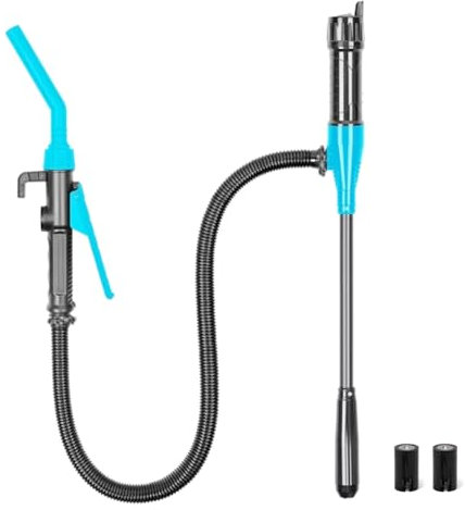Epdpekc Tragbare Akkupumpe mit Upgrade, Elektrische Siphonpumpe, Wassertransferpumpe für Benzin, Kraftstoff, Wassertransfer