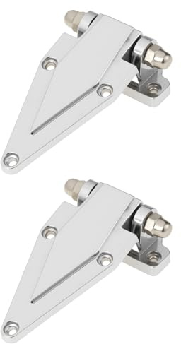 SG Store 2 Unidades Bisagra para Puerta de Refrigerador (105 X 60 Mm) para Puerta de Cámara Frigorífica Y Asador Comercial