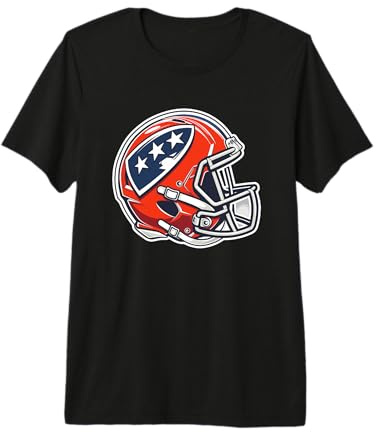 Casco da Football Americano Graphic Team Sport Maglietta Premium