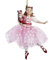 The Nutcracker Suite Clara in Pink Dress Holding Nutcracker Christmas Ornament by Kurt Adler