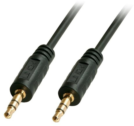 LINDY 0.25 m Premium Audio 3.5 mm Jack Cable