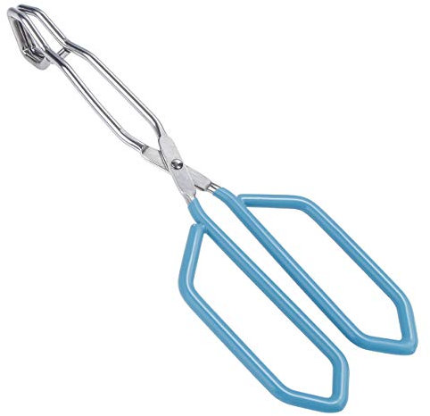 MSY BIGSUNNY Edelstahl-Scherenzange, robust, mit weichen Griffen, Blau, 28 cm