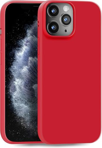 MyGadget Cover per iPhone 11 Pro - Custodia Protettiva in Silicone Morbido – Case TPU Flessibile | Antiurto | Antigraffio | Ultrasottile - Rosso