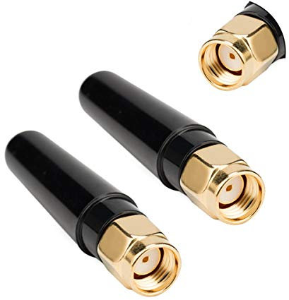 Mini WiFi Bluetooth Dual Band Antenna for Router PC Asus ASRock Mini-itx Motherboard TuffTalk WiFi 6 Card FPV TX Transmitter Thinkcentre RP-SMA Male Dipole Whip Omnidirectional Antennas