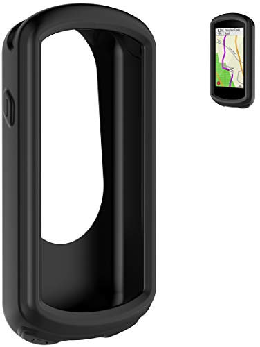 Disscool Silikon-Schutzhülle für Garmin Edge 1030 Plus, weiche Anti-Drop-Schutzhülle für Garmin Edge 1030 Plus/1030 (schwarz)