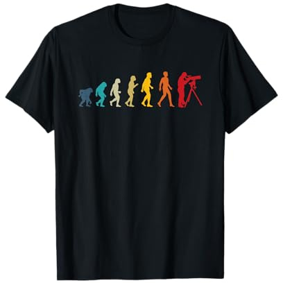 Astro Photographer Evolution Astrophotography T-Shirt