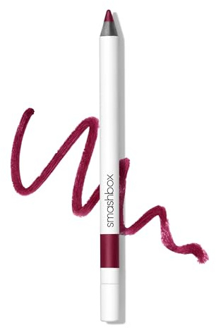 Smashbox Be Legendary Line & Prime Lip Liner Pencil | Creamy, Long Lasting, Precise Lip Liner Pencil for Shaping & Sculpting Lips, 0.04 Ounce, Cranberry