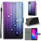 TOMYOU für ZTE Blade A3 2020 Hülle Handy Stoßfestes Flip-Holster Premium Leder PU Handyhülle Case Schutzhülle mit Kartenfächer, für ZTE Blade A3 2020