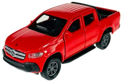 DROMADER Welly Mercedes-Benz X-Klasse X-Class Rot 1/34-1/39 Neu Modell Auto