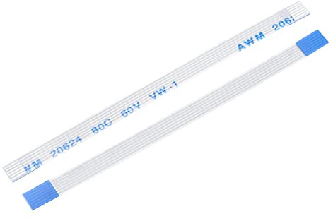 sourcing map 20er Pack FFC FPC Kabel 6 Pin 0.5mm 60mm (A Typ) für LCD 3D Drucker Kamera DVD