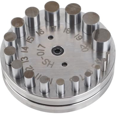 Scheibenschneider-Set Round Metal Punch Metallum formung, professionelle, präzise, runde Stanzscheibe für Messingdichtungen, Styrolblech Poinçonnage