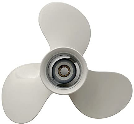 SLEIPNIR Propeller 9 7/8x13 für Yamaha Außenborder Schrauben 25-30 Pferdestärke Aluminium 10 Zähne OEM NO:664-45949-02-EL 9.9x13