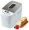 Patioer Automatischer Brotbackautomat, 3 Pfund mit zwei Knetschiebern, 15 in 1, glutenfreie Passform, 3 Brotgrößen, 3 Rindenfarben, Antihaft-Backblech für