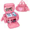 LoDrid Carrying Case Compatible with Tonie, Storage Bag Organizer for Audio Player Set and Accessories with Handle and Shoulder Strap, Pink, Bag Only, Patented Design
