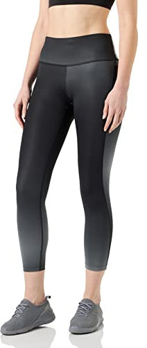 Nike Damen Df FST Mr 7/8 Tght SNL Nv T-Shirt, Schwarz/Reflective Silv, XL