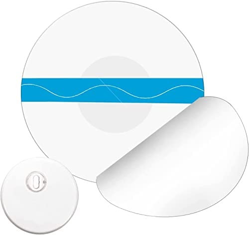 40 Stück Freestyle Libre 3 Pflaster, Libre Patch Sport-Pflaster für Freestyle Libre 3 Sensor, transparent ohne Kleber in der Mitte, selbstklebend Wasserfest & Hautfreundlich - 14 Tage Klebekraft