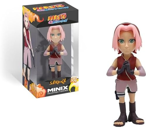 Bandai Minix Sakura Haruno Model | Collectable Sakura Figure | Bandai Minix Manga And Anime Toys Range | Collect Your Favourite Naruto Figures For An Anime Merchandise Collection
