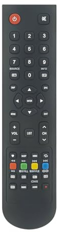 Telecomando di ricambio AULCMEET compatibile con Smart TV OLED 4K United LED40HS61 LED48HS60 LED32HS61 LED40HS50 LED40HS60 LED24H40 LED24H42
