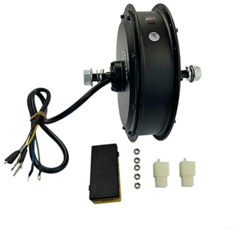 Sileduove 1 jeu de batterie au lithium pour VTT/vélo de route, moteur de moyeu MXUS modifié, moteur 142 mm 40 x 40 x 27 cm 4000 W 72 V 72 V 3000 W frein à disque / frein V