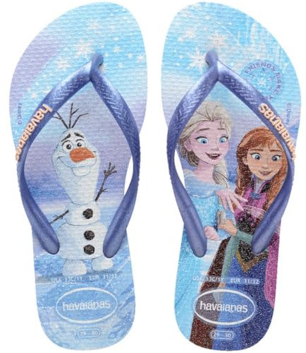 Havaianas Kids Slim Princess, Infradito, Purple Fantasy, 29 EU