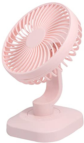 PHENOFICE 1 Pc Mini Ventilador Usb Ventilador Silencioso Ventilador De Mesa Ventilador De Escritorio Rosa