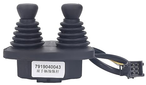 Gabelstapler-Joystick-Controller, CNC-Fertigung, Doppelgriff-Steuergerät für Linde E25 30 336 E16C 1275 E25 E25S E30S 127