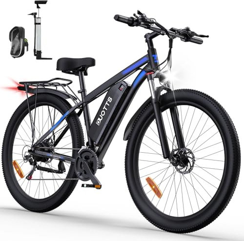 DUOTTS C29 Velo Électrique, VTT Homme Adulte 29 Pouces avec Batterie Amovible 48V 15Ah, E-Bike Écran LCD et 21 Vitesses, Ebike pour Femme avec Double Disque de Frein (Une Batterie)