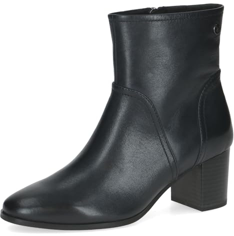 CAPRICE Damen Stiefeletten aus Leder mit Blockabsatz