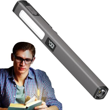 Luz de enfermera, bolígrafo de enfermera, luz LED, reutilizable, magnética, impermeable, linterna de bolsillo para estudiantes, médicos y enfermería