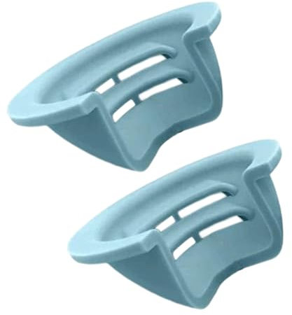 Bouchon de baignoire - En deux parties - Avec filtre à cheveux - Panier anti-obstruction - Protection de baignoire pour la maison, la salle de bain, la cuisine