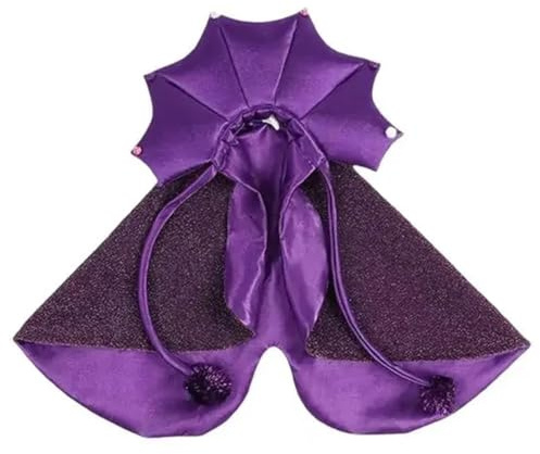 Wzxksoac Halloween Dog Cloth Costume Cat Wizard Outfit Comfortable Witch Costume Cloak Hat for Pets Clothing