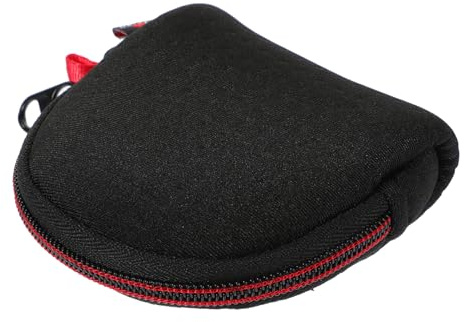 HOUDERCO Filtertasche aus Neopren für Runde Kameraobjektive und Filter Leicht Staubdicht Tragbar für Rucksack und Computertasche Zufälliger Stil