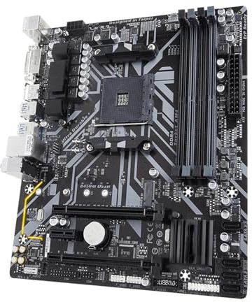 Motherboard Scheda madre for PC desktop Fit For Gigabyte GA-B450M DS3H for AM4 Ryzen 3/5/7/9 1a, 2a e 3a generazione Athlon USB3.1 HDMI M.2 B450 Micro-ATX
