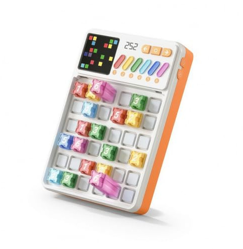 MotiveTech Sudoku Toy with Numbered Blocks Educational Sudoku Puzzle Game Interactive for Children