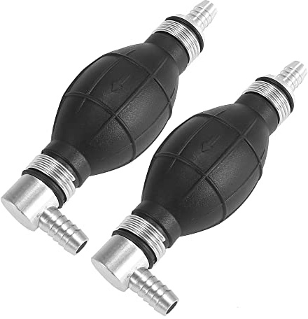 X AUTOHAUX 2Pcs Ampoule D'Amorce À Main Pour Vide Carburant 10mm 3/8