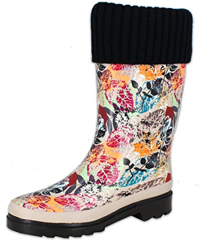 Beck Wellington Boots, Stivali alla Moda Donna, Multicolore, 39 EU