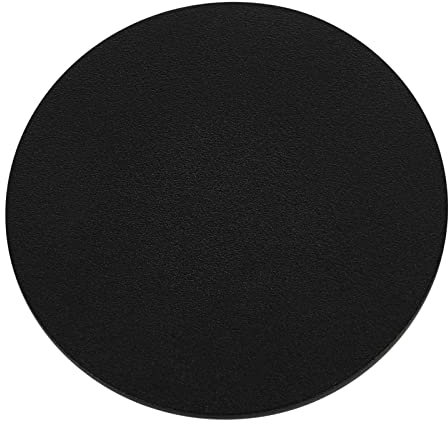 2 Stück SOTECH Glasmontageplatten für Barkonsole Florenz gerade Ø 50 mm schwarz Montageplatten