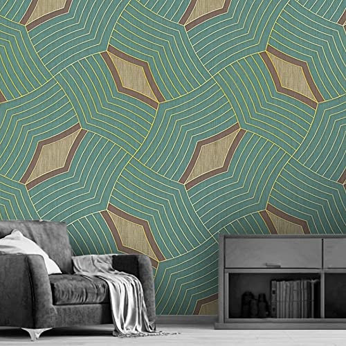 Golden Line Grille Photo Peintures Murales Personnalisé Moderne Abstrait Géométrique Décor À La Maison Art Papier Peint Revêtements Muraux papier peint 3D