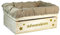 HW HOLZKISTEN-WELT Holzkiste Natur mit Gold-Glitter-Aufdruck Adventskiste mit Juteeinlage - Stiege Steige Weihnachten Präsentkorb Geschenk