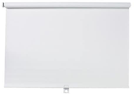 Thermal Blackout Roller Blinds for Window UV Protection Easy Fit Home Office Black out Blind for Bedroom, Trimmable Child Safe White, 180cm Width x 165cm Drop