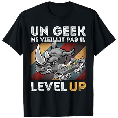 Idée cadeau jeux vidéo Gamer Ado Garçon T-Shirt