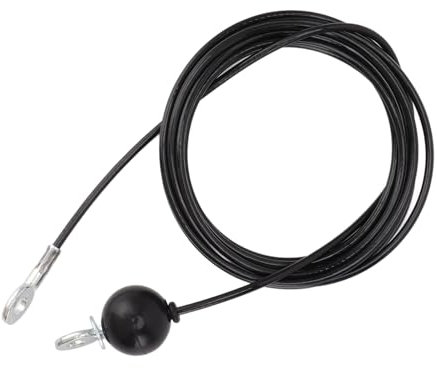 Socobeta Câble de Remplacement en Câble d'acier Robuste pour équipement de Gymnastique à Domicile, Câble de Poulie de Fitness pour Entraînement et Exercice de Haute intensité (4 m / 13,1