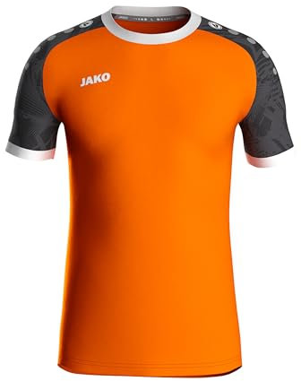 JAKO Iconic Trikot Unisex - Nachhaltiges Sport Shirt Kurzarm aus 100% recyceltem Polyester, Feuchtigkeitstransportierend