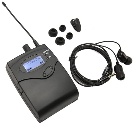 JTLB Ricevitore 550 a 580MHz Stereo Auricolare Monitor Ricevitore per Band Stage Studio