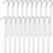 LINSOCLE 20 Stück Zeltheringe Sturmfest, Heringe Erdnägel,Zelthaken Heringe Zeltzubehör Heringe ideal für Camping und Outdoor-Boden (18 cm)