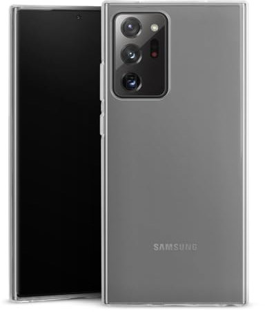 Custodia di silicone compatibile con Samsung Galaxy Note 20 Ultra 5G Custodia trasparente Cover per smartphone trasparente Trasparente