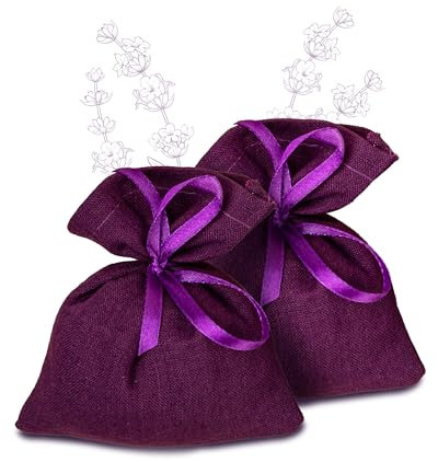 Lavendel Getrocknet Duftsäckchen Gegen Motten – Handgemachtes Lavendelsäckchen Für Kleiderschrank, Raumduft & Mottenschutz, Natürlicher Lavendelduft, 5 Jahre Wirkung by Levandu Ukis