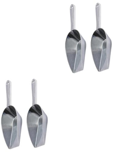 MAGICLULU 2 Sätze Eisschaufel Trockene Tonne Schaufel Eiskratzer Für Den Kühlschrank Haustier Ice Cream Scoop Küchenhelfee Eiswürfel Kochlöffel Bar Liefern Eisportionierer Silver 2 Stück * 2